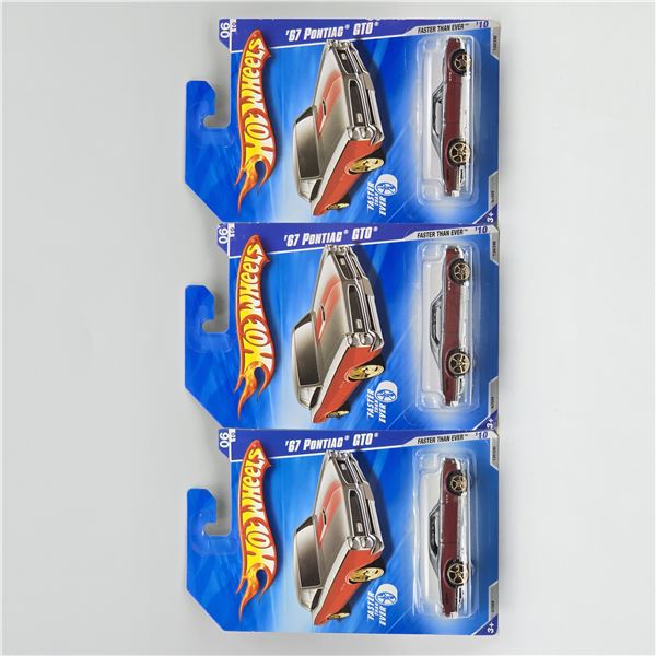 Hot Wheels Pontiac GTO lot of 3