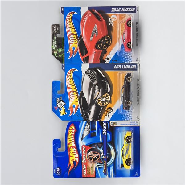 Hot Wheels Nissan lot of 3
