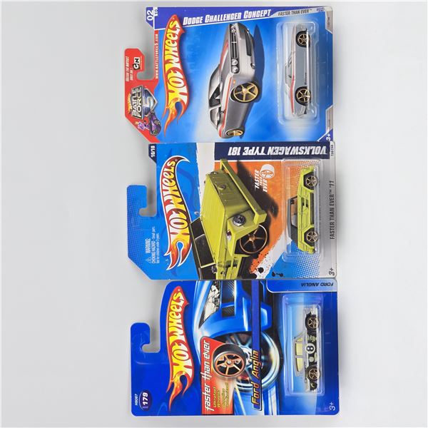 Hot Wheels FTE Mixed lot of 3