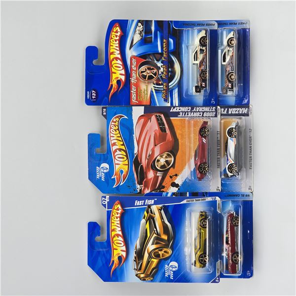 Hot Wheels FTE lot of 6