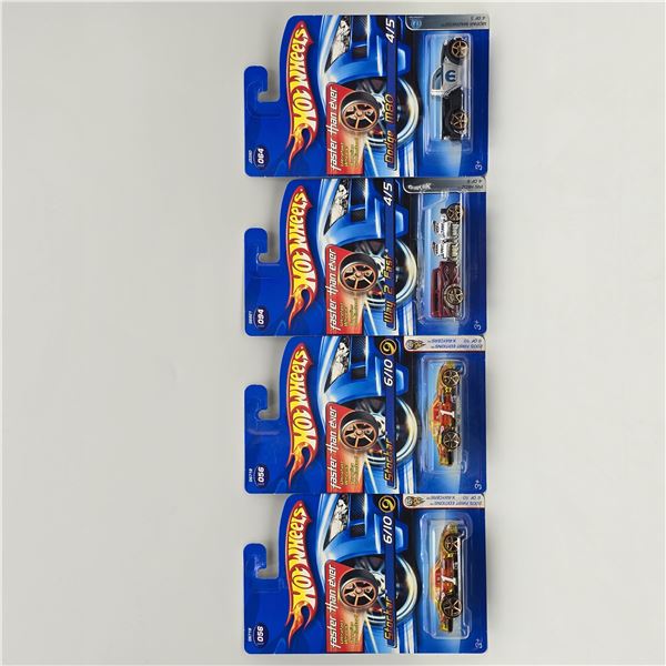 Hot Wheels FTE lot of 4