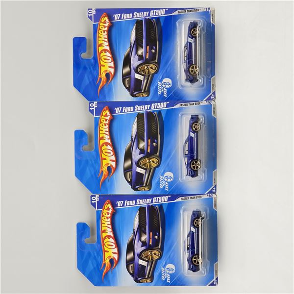 Hot Wheels Ford Shelby lot of 3
