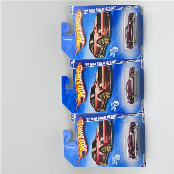 Hot Wheels Ford Shelby lot of 3