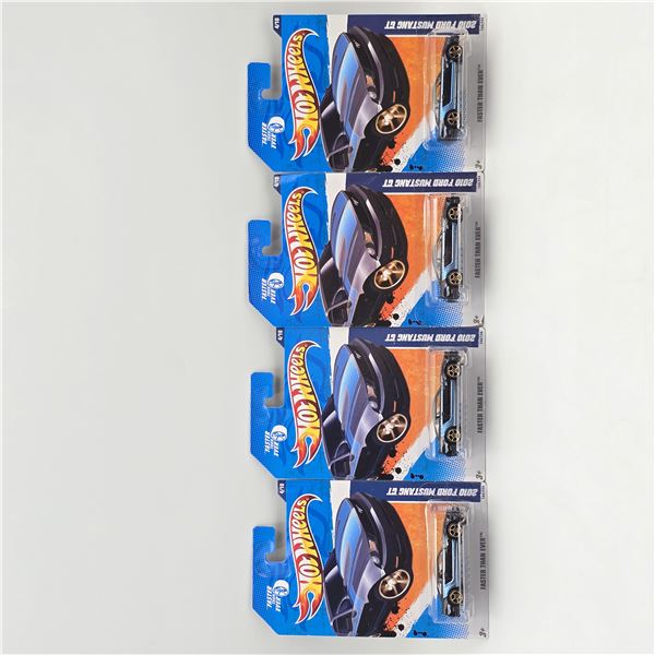 Hot Wheels Mustang GT lot of 4
