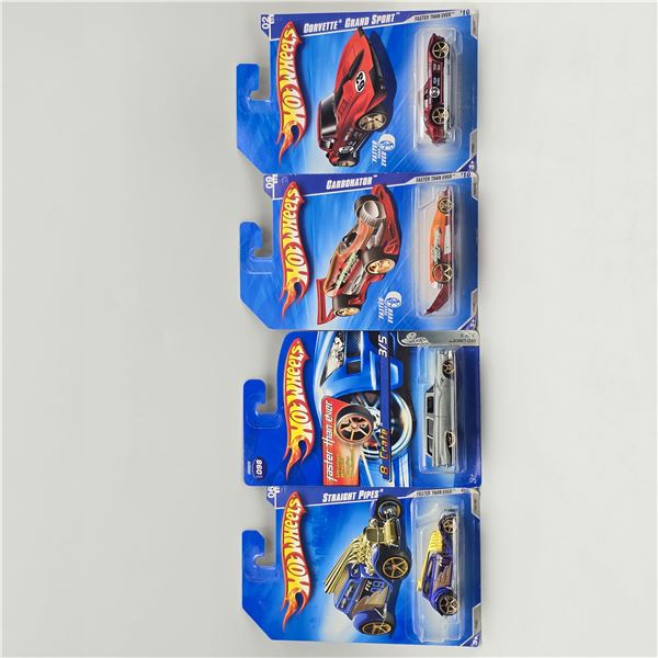 Hot Wheels FTE Mixed lot of 4