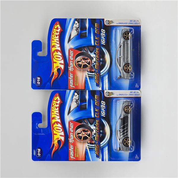 Hot Wheels FTE Mercedes Pair