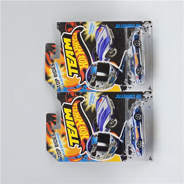 Hot Wheels Corvette Pair