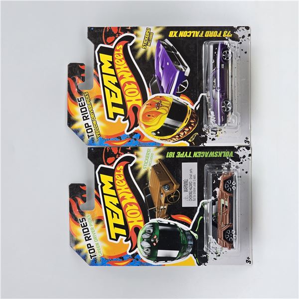 Hot Wheels Top Rides Pair