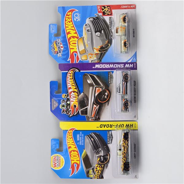 Hot Wheels Pickup Truck lot of 3