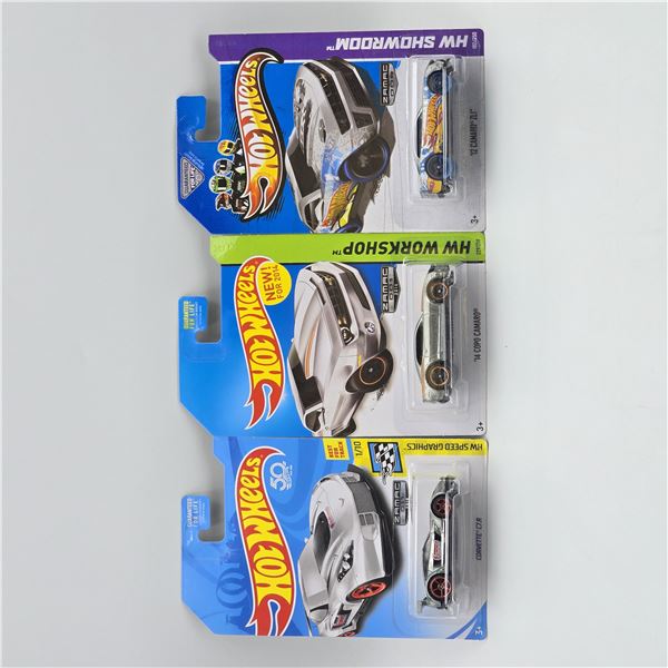 Hot Wheels Zamac Chevy lot of 3