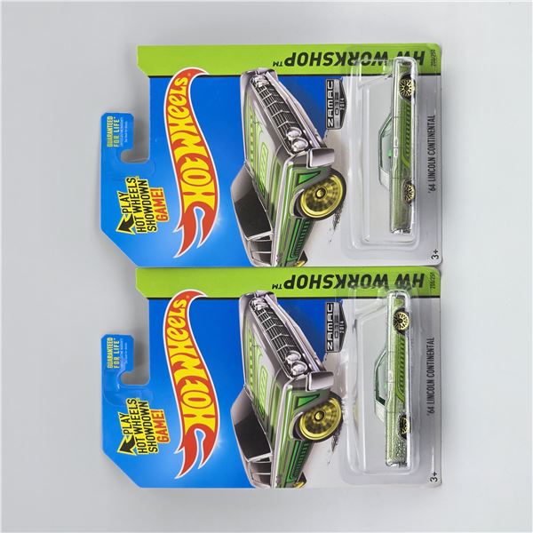 Hot Wheels Lincoln Continental Pair