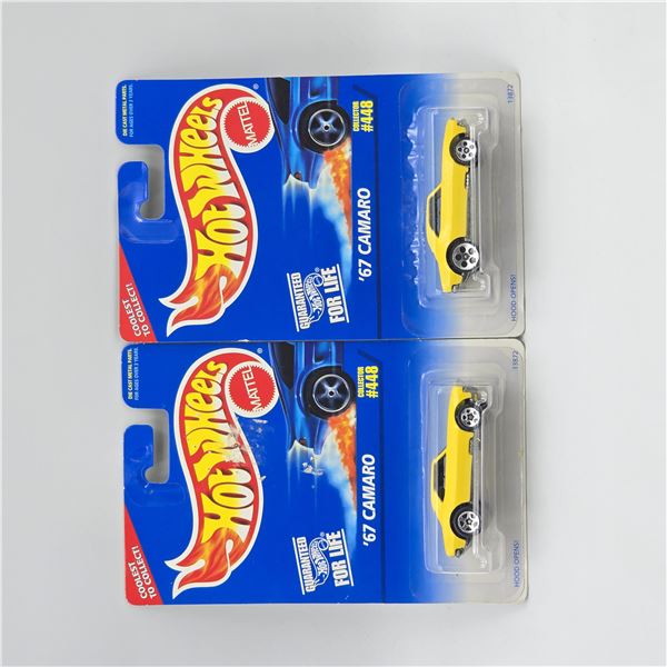 Hot Wheels 67 Camaro Pair