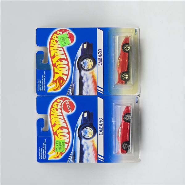 Hot Wheels Camaro pair