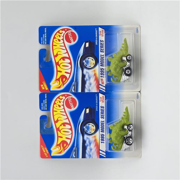 Hot Wheels Speed-a-saurus pair