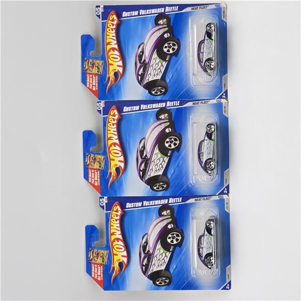 Hot Wheels Volkswagen Beetle lot of 3