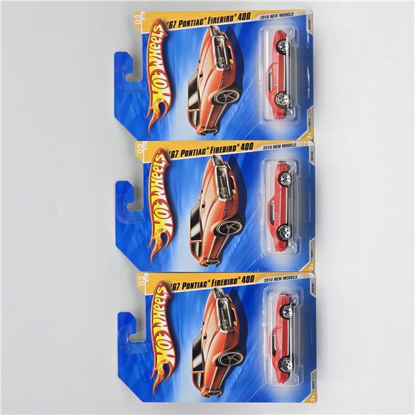 Hot Wheels Pontiac Firebird lot of 3