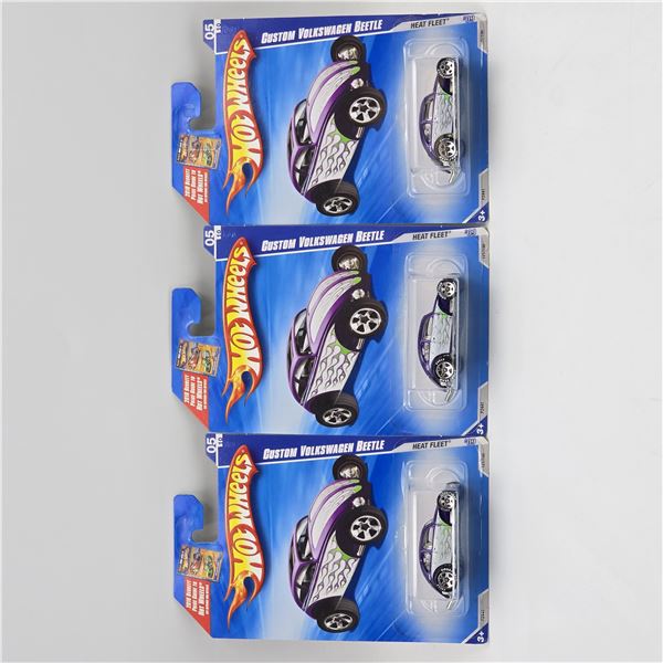 Hot Wheels Volkswagen Beetle lot of 3