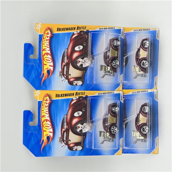 Hot Wheels Volkswagen Beetle lot of 4