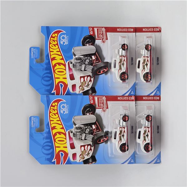 Hot Wheels 32 Ford lot of 4