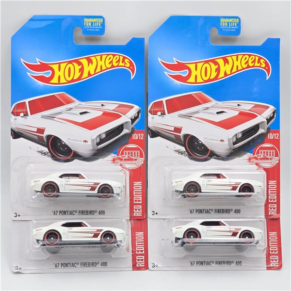 Hot Wheels 67 Firebird lot of 4