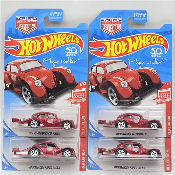 Hot Wheels Volkswagen Kafer lot of 4