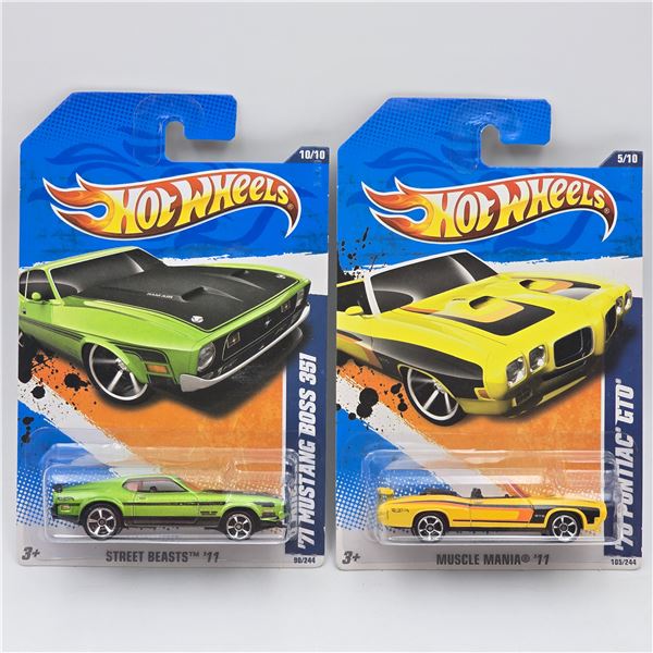 Hot Wheels Mixed Muscle Pair