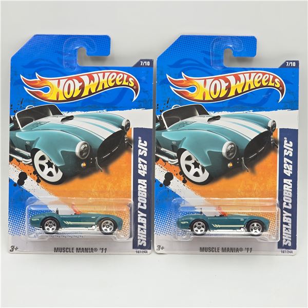 Hot Wheels Cobra variation pair