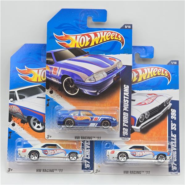 Hot Wheels Racing Series lot of 3