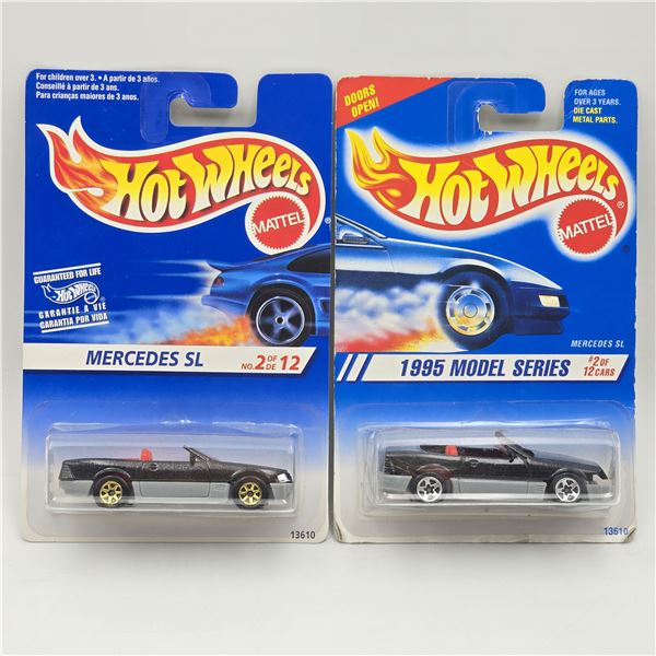 Hot Wheels Mercedes SL Pair