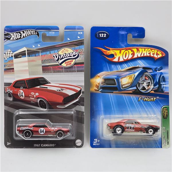 Hot Wheels 67 Camaro Chase Pair