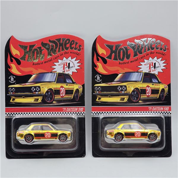 Hot Wheels RLC Datsun 510 Pair