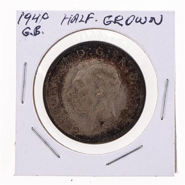 1940 G.B. Silver Half Crowb