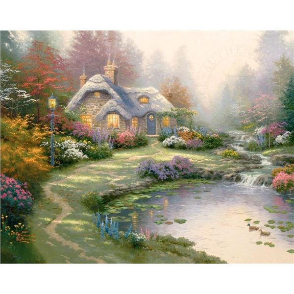 Thomas Kinkade (1958-2012) , EVERETT'S COTTAGE , F
