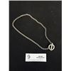 Image 3 : Silver Chain Necklace w/ Toggle Closure