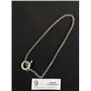 Image 4 : Silver Chain Necklace w/ Toggle Closure