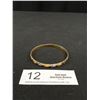 Image 1 : Gold Plated on Steel Engraved Design Bangle
