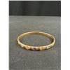 Image 2 : Gold Plated on Steel Engraved Design Bangle