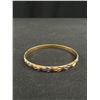 Image 3 : Gold Plated on Steel Engraved Design Bangle