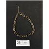 Image 2 : Gold Link Chain Choker Necklace