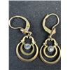 Image 2 : Pair of Vintage Earrings, Marked K&L + R.G.P. (Rolled Gold Plated)