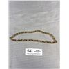 Image 3 : Beautiful Vintage Gold Links Necklace, 18" Length