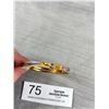 Image 2 : Vintage Hand Crafted Gold Plated + Silver Bangle