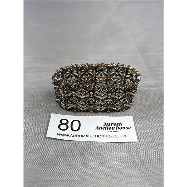 Vintage Silver Plated on Copper Bracelet