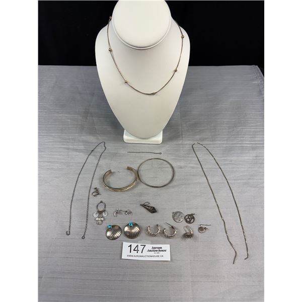56.6 Grams 925 Sterling Silver Scrap Lot - All - Tested