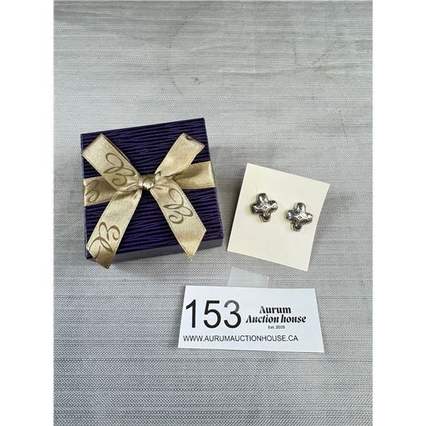 925 Sterling Silver Brighton Stud Earrings - Tested