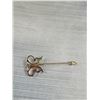 Image 3 : 925 Sterling Silver Butterfly Stick Pin - Has Makers Mark - Tested