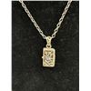 Image 2 : Signed 925 Sterling Silver Silpada Prayer Locket On 925 SS Rolo Type Chain -Tested