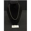 Image 1 : 925 Sterling Silver Italy 18" Rope Chain -Tested