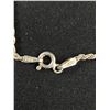 Image 3 : 925 Sterling Silver Italy 18" Rope Chain -Tested