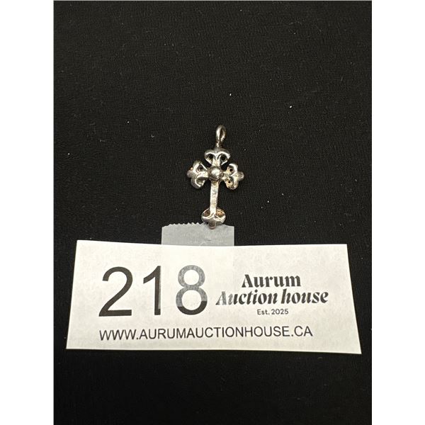 Sterling Cross Pendant